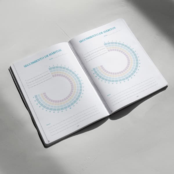 Interior del diario de pensamientos